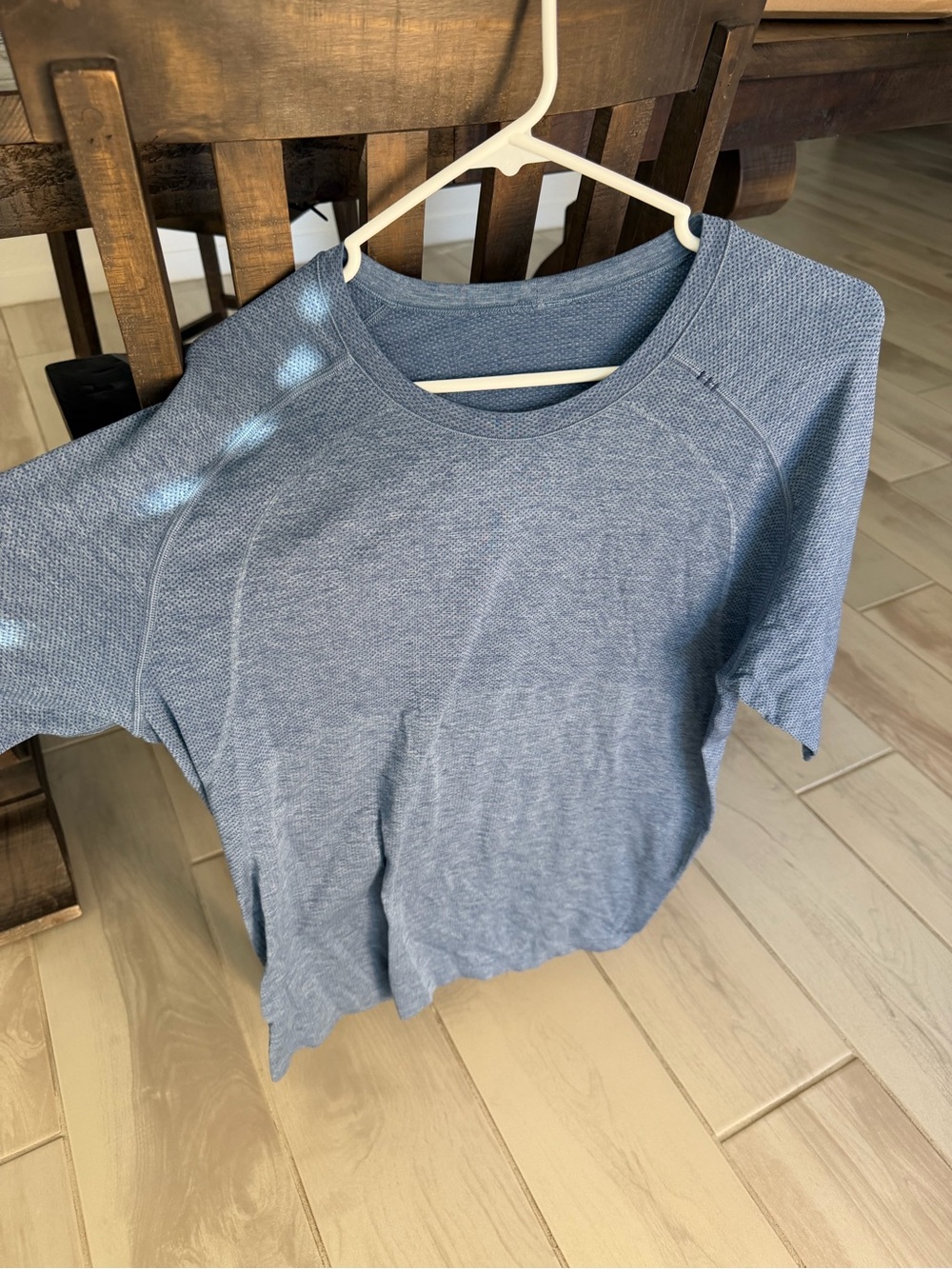 Men’s Blue lululemon tech shirt
